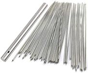 Barbecue Skewers, 100 PCS Stainless Steel Barbecue Skewer BBQ Needle Sticks with Holder for Outings Cooking Tools