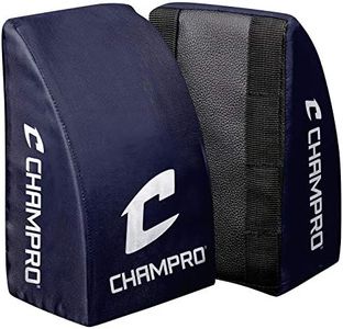 Champro Catcher's Knee Support (Navy, Adult)