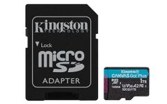 Kingston 1TB Canvas Go Plus microSDXC Card | Up to 170MB/s | Class 10, UHS-I, U3, V30, A2 | SDCG3/1TB