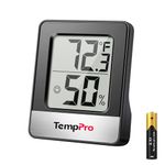 TempPro TP49 Digital Hygrometer Indoor Thermometer Humidity Meter Room Thermometer with Temperature and Humidity Monitor Mini Hygrometer Outdoor Thermometer (Previously ThermoPro)
