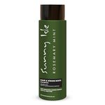 Sunny Isle Rosemary Mint Hair & Strong Roots Shampoo 12oz, Anti-Breakage Formula, Infused with Biotin and Jamaican Black Castor Oil, All Hair Types