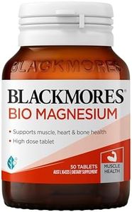 Blackmores Bio Magnesium | Supports Bone Health | Maintains Muscle Function & Nervous System Health | 50 Tablets