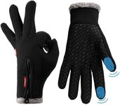 Lzfitpot Winter Warm Gloves, Anti S