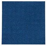 Self Adhesive Carpet Tile, Easy to Peel and Stick Carpet Floor Tile - 12 Tiles/12 sq Ft. (Blue)