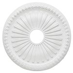 77752 50,8 cm White Finish Ceiling Medallion