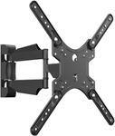 Suptek Adjustable TV Wall Mount Swivel and Tilt TV Arm Bracket for Most 32-55 inch LED, LCD Monitor and Plasma TVs up to 70lbs VESA up to 400x400mm (MAFD-L400)