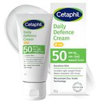 Cetaphil Daily Defence SPF for Sensitive Skin, SPF 30 Moisturiser/SPF 50 Mineral Sunscreen, Packaging May Vary
