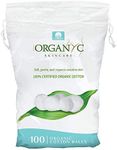 Organyc Beauty Cotton Balls, White,