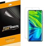 (2 Pack) Supershieldz for Xiaomi Mi Note 10 and Mi Note 10 Pro Screen Protector, (Full Coverage) High Definition Clear Shield (TPU)