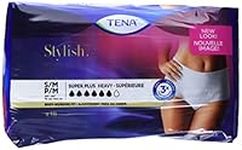 TENA Incontinence Underwear for Women, Super Plus Absorbency, Small/Medium, 18 Count (Packaging May Vary)