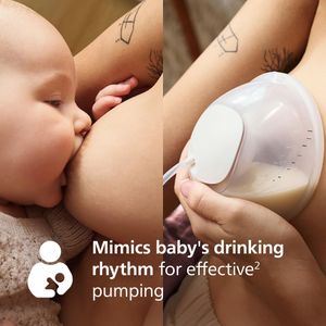Philips Avent Hands-Free Breast Pump – Portable Electric, Quiet