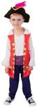 Rubie's Kid's Captain Feathersword Deluxe Costume, Multicolor, 3-5 Years