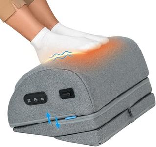 Comfier Foot Rest Under Desk at Work with Heat,Vibration,Foot Heater Foot Warmer,3 Height Under Desk Foot Rest for Office Chair,Gaming Chair Footstool, Ergonomic Heated Footrest,Computer Desk Use