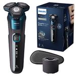 Philips Series 5000 Wet&Dry Shaver, Contourfollowing 360D Heads With Steelprecision Blades - 760 Gr