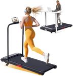Walking Pad Treadmill with Handle Bar & Incline, 3.0HP Electric Small Treadmills for Home Exercising, 0.6-7.6MPH Compact Treadmill with Handles, 160KG Portable Mini Under Desk Treadmill for Home Small