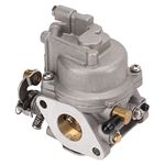 Outboard Carburetor, Outboard Carburetor 68T 14301 Metal Alloy Stable Performance for 6hp 8hp 9.9hp 4 Strokes Engines