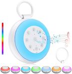 TFMODBFA Portable Sound Machine Baby- White Noise Machine Baby with 24 Natural Soothing Sound,3 Timer Functions,USB Rechargeable and 7 Colour Night Light for Baby and Adults