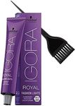 Schwarzkopf IGORA Royal FASHION LIGHTS Permanent HIGHLIGHT Hair Color Creme (with Sleek Tint Applicator Brush) Haircolor Cream (L-00)