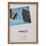 Hampton Frames SORBONNE A3 (30x42cm) Oak Effect Picture Poster Photo Frame Acrylic (Non-Glass) Front SORA3NG - 1 Pack