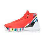 Under Armour UA Curry 3 Mens Hi Top Basketball Trainers 1269279 Sneakers Shoes (UK 8.5 US 9.5 EU 43, red Aluminium Black 984)