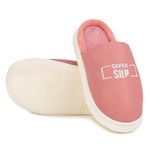 Dekkin Women's Teddy Peach Slipper - 3.5 UK to 4 UK