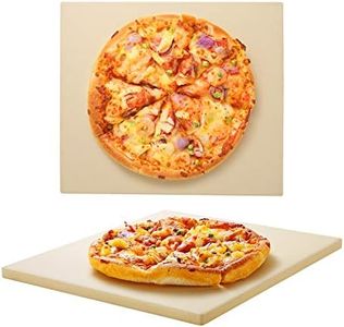 Unicook Pizza Stone 13 Inch, Cordierite Square Baking Stone for Ooni 12 Oven, Ideal for Making Crispy Crust Pizzas Bread and Cookies