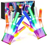 Tragik LED Gloves, Boy Toys for 10 11 12 Year Old Girl for 10 11 12 Year Old Girl Boys Toys Age 10 11 12 Kids Toy Light up Toys Led Gloves Kids Xmas Stocking Stuffers Led Gloves (L)