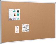 VIZ-PRO Cork Notice Board, 60 X 48 