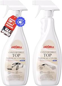 EROSMILE Convertible Top Cleaner And Protectant Kit Use For Cleaning And Protecting The Automotive Soft Tops Of Fabric Construction.Deep-Penetrating Cleaning,Preventing Cracks, 2 Items,Total 32 OZ