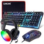 Gaming Keyboard Mouse and Headset w