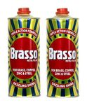 Brasso Liquid Metal Polish, 100ml (Pack of 2)