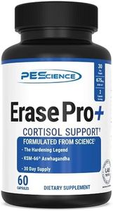 PEScience Erase Pro +, Natural Testosterone Booster, Cortisol Blocker, and Anti Estrogen PCT Supplement, 30 Day Cycle