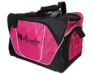 Henselite Professional Sport Lawn Bowls Bag Pink and Black