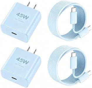 Phone 17 16 Pro Max Charger Fast Charging, 45W USB C Phone 17 16 Super Fast Charger Block with 10ft Long Type C Charging Cable Cord for i.Phone 17 Pro Max/17 Pro/17 Air/17/16/16Pro/16 ProMax-Blue