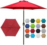 Blissun 7.5 ft Patio Umbrella, Yard