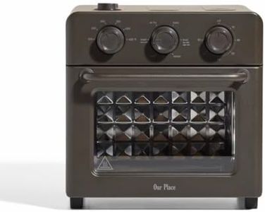 Our Place Wonder Oven | 6-in-1 Air Fryer & Toaster Oven with Steam Infusion | Compact, Countertop Friendly, Fast Preheat, Multifunctional | Air Fry, Toast, Roast, Bake, Reheat & Broil | Char