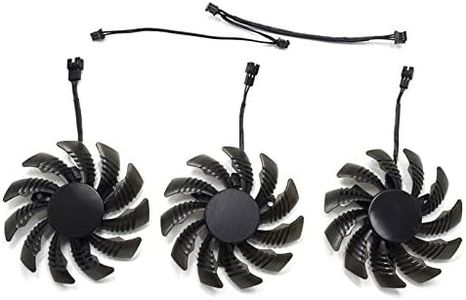 inRobert PLD08010S12H 75mm 3pin Video Card Fan Replacement for Gigabyte GEFORCE GTX 970 Cooling Fan