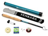 DRAGONtail Kaida zx320 Multi-Length Tenkara Pack Rod with Furled Line Kit