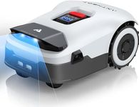 Robot Lawnmower NO Wire - 900m², Full Band RTK+4-Eye Vision Robotic Lawn Mower, Automatic Mapping, 20 Multi-zone Management, Accurate Obstacle Avoidance, APP Control