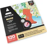 ARTEZA Adult Coloring Book, 4 Seasons Theme, 120 Sheets, 9x9 Inches Coloring Pages, 100 lb Paper