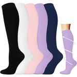 Graduated Medical Compression Socks for Women&Men 20-30mmhg Knee High Sock