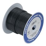 Ancor Marine Grade Primary Wire and Battery Cable (Black, 100 Feet, 10 AWG) (108010)