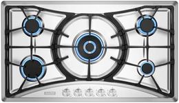 Empava 36 in. Gas Stove Cooktop wit