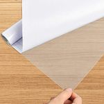 Sticky Back Plastic Roll, Contact Paper Self Adhesive, 30x400cm Clear Plastic Sheet, Waterproof and Oil-Proof, Transparent Film, Kitchen Tile Protective Film