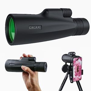 10-30X50 Monocular-Telescope High Powered Monocular for Adults Monocular for Smartphone Adapter Monocular Telescope Hunting Wildlife Bird Watching Travel Camping Hiking Travel