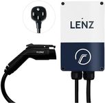 LENZ Level 2 40A 240V EV Charging Station NEMA 14-50 plug, Compatible with all EVs, 24 Feet Cable, [Safety Certified] ETL listed to UL 2594, Energy Star, FCC