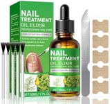 Fungal Nail Treatment, Extra Strong Nail Fungus Treatment for Toenail with Tea Tree Oil, Toe Nail & Ingrown Toenail Treatment, Nail Growth Treatment, Improves Thick Discolored Nails + 5 Patches, 30ml