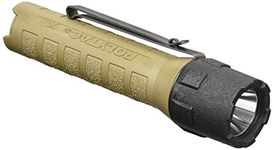 Streamlight 88612 PolyTac X USB 600-Lumen Multi-Fuel Professional Tactical Flashlight, Clear Retail Packaging, Coyote