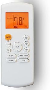 Replacement Remote Control for MrCool DIY-24-HP-230A DIY-24-HP-230AE DIY-24-HP-230B16 DIY-36-HP-230A A-12-HP-230B-MS DIY-18-HP-230B16 Ductless Mini Split Air Conditioner