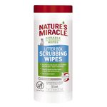 Nature’s Miracle Litter Box Scrubbing Wipes 30Ct